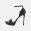 MICHAEL Michael Kors Jordyn Platform- Sandalen Met Hoge Hak - Black