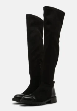 Paris Vegan - Overknee Laarzen - Black -Damesschoenen fcf595e3838d4d7d829fe63aef9e20f4 scaled