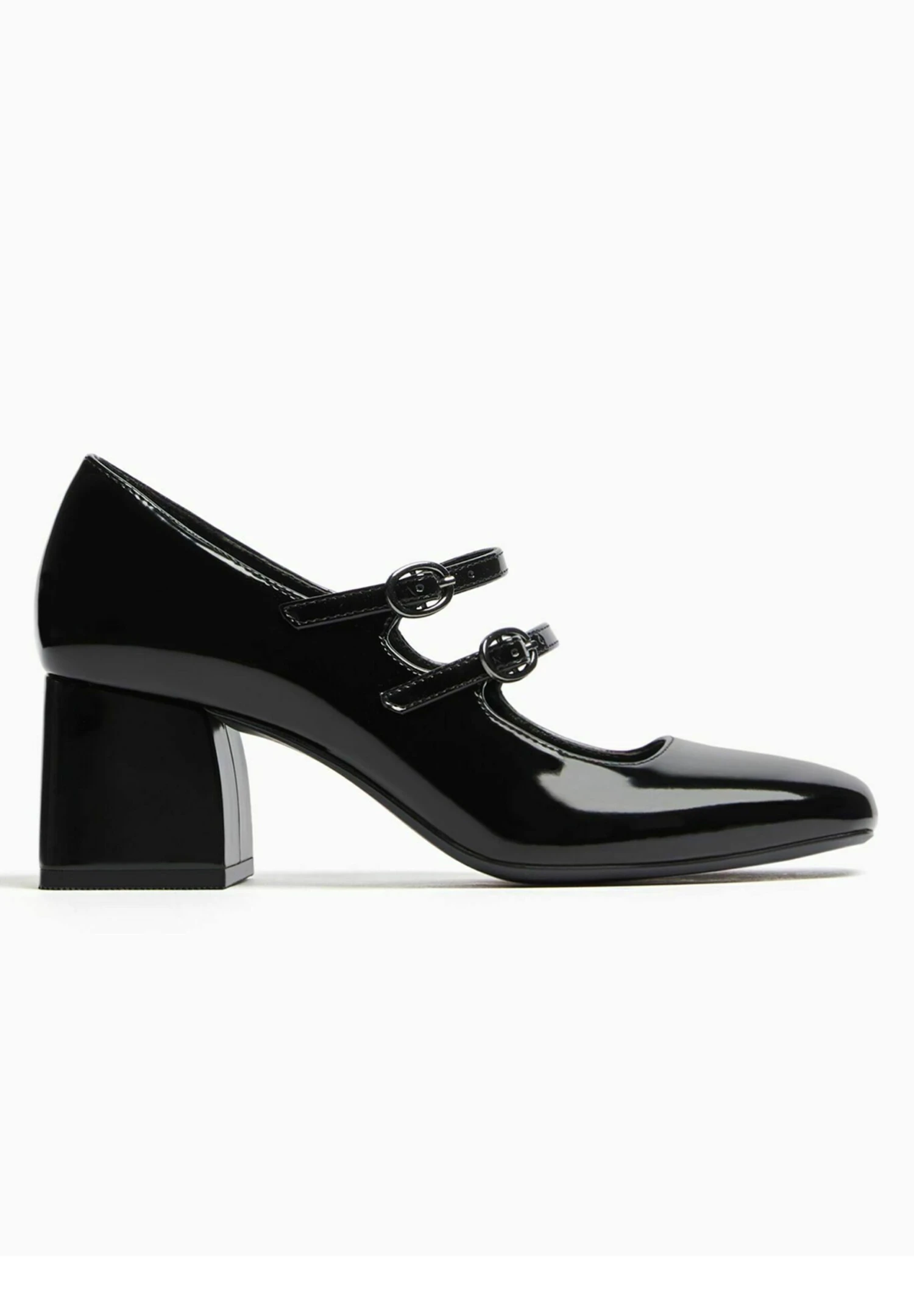 BERSHKA Mary Jane Block Heel - Klassieke Pumps - Black 7 BERSHKA Mary Jane Block Heel - Klassieke Pumps - Black - Afbeelding 7