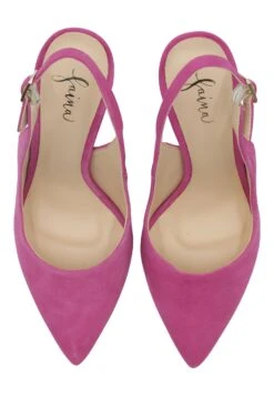 Faina Caspio - Hoge Hakken - Fuchsia -Damesschoenen fdb348f8521e41f0b0a830a40b68c54c